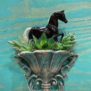 Horse Wall Planter
